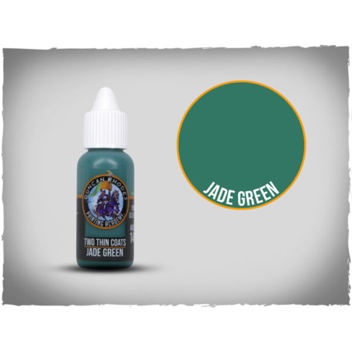 Two Thin Coats Jade Green Paint 10083