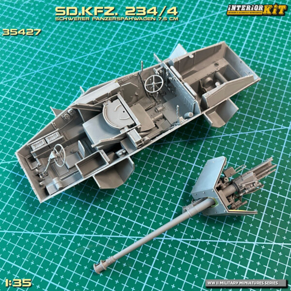 Miniart Sd.Kfz. 234/4 Schwerer Panzerspahwagen 1/35 Scale 35427