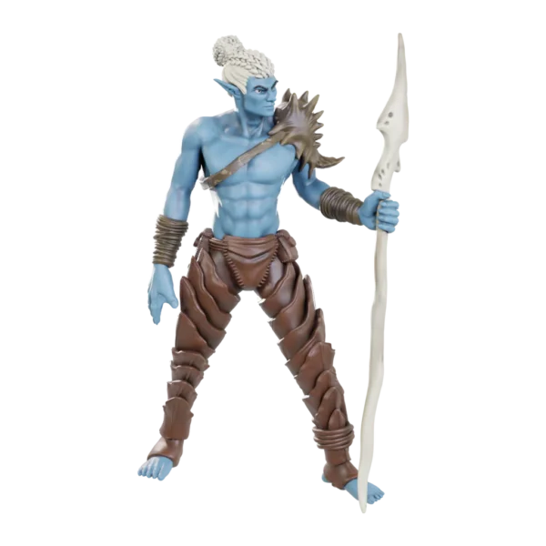 Wizkids D&D Nolzurs Marvelous Unpainted Miniatures Wave 23 Sea Elf Leader 90109