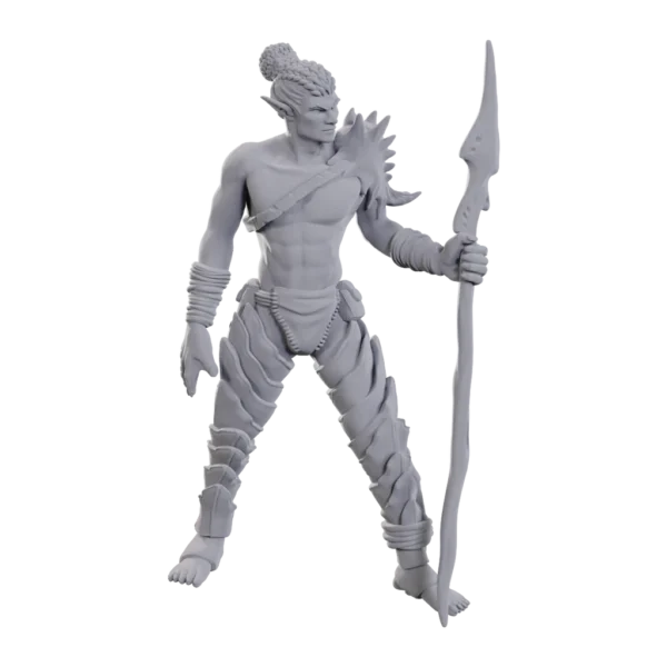 Wizkids D&D Nolzurs Marvelous Unpainted Miniatures Wave 23 Sea Elf Leader 90109