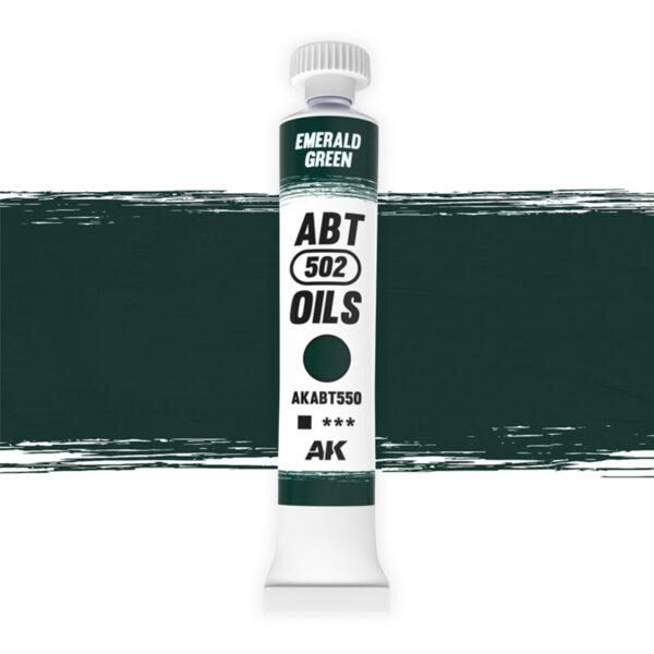 Abteilung 502 Ermerald Green Oil Paint AKABT550