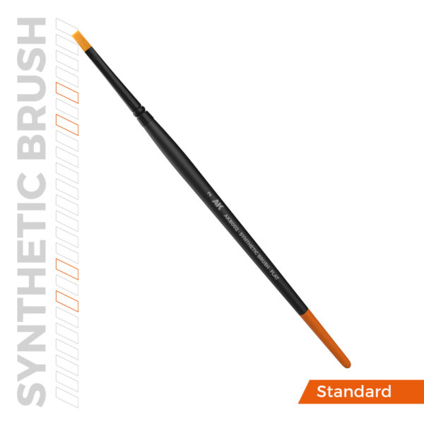 AK Interactive Synthetic Brush Flat 2 AKB002