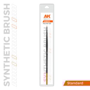 AK Interactive Synthetic Brush Round 4/0 AKB004