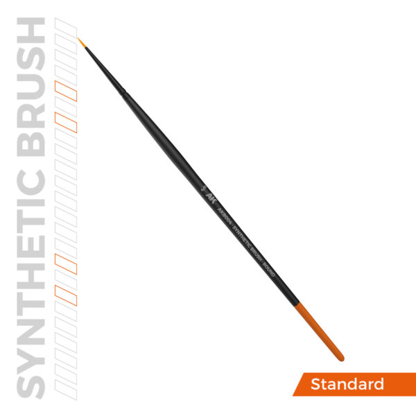 AK Interactive Synthetic Brush Round 4/0 AKB004