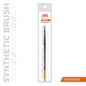 AK Interactive Synthetic Brush Round 3/0 AKB005