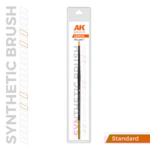 AK Interactive Synthetic Brush Round 1 AKB008