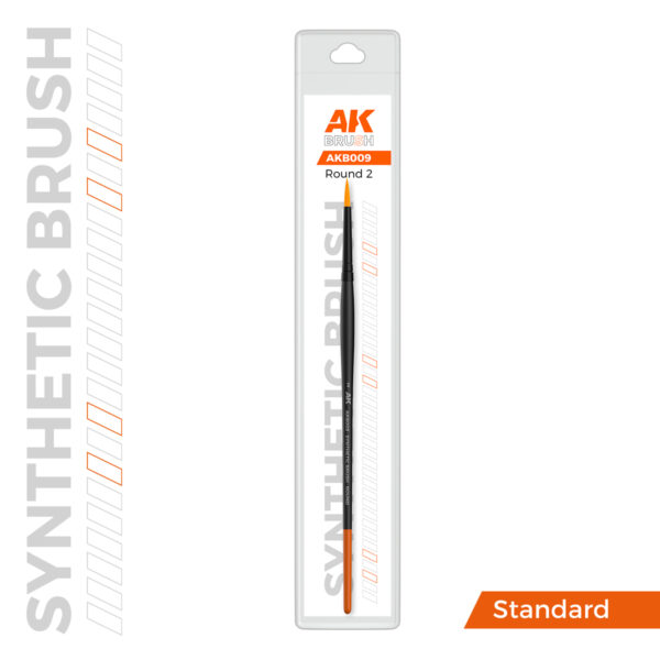 AK Interactive Synthetic Brush Round 2 AKB009