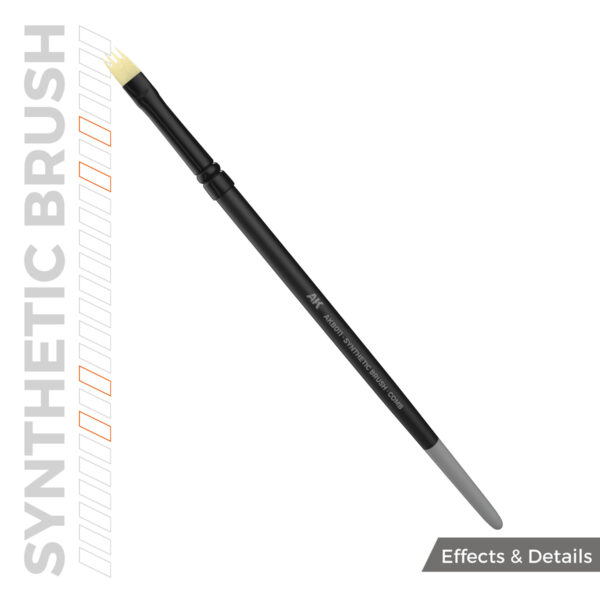 AK Interactive Synthetic Brush Comb AKB011