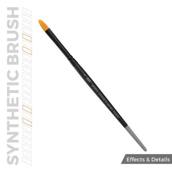 AK Interactive Synthetic Brush Filbert 2 AKB014