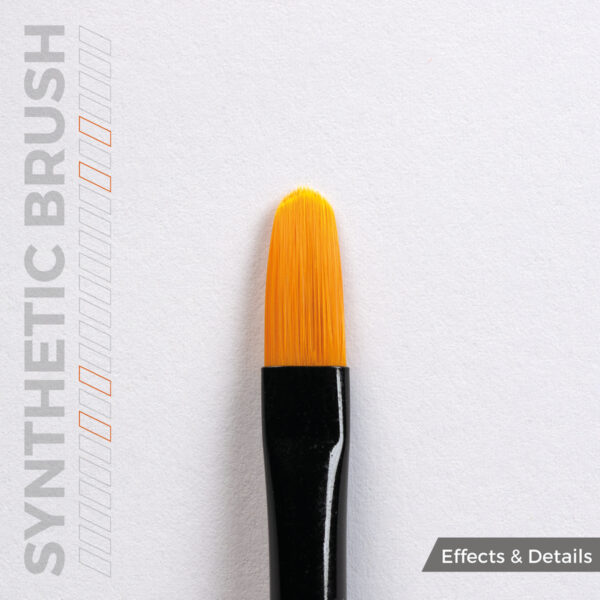AK Interactive Synthetic Brush Filbert 6 AKB016