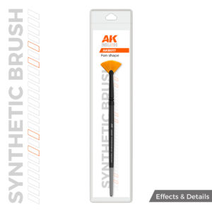 AK Interactive Synthetic Brush Fan Shape AKB017