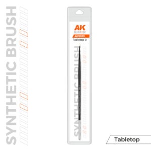 AK Interactive Synthetic Tabletop Brush 0 AKB020