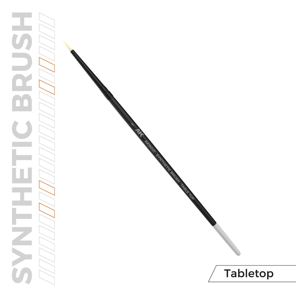 AK Interactive Synthetic Tabletop Brush 1 AKB021