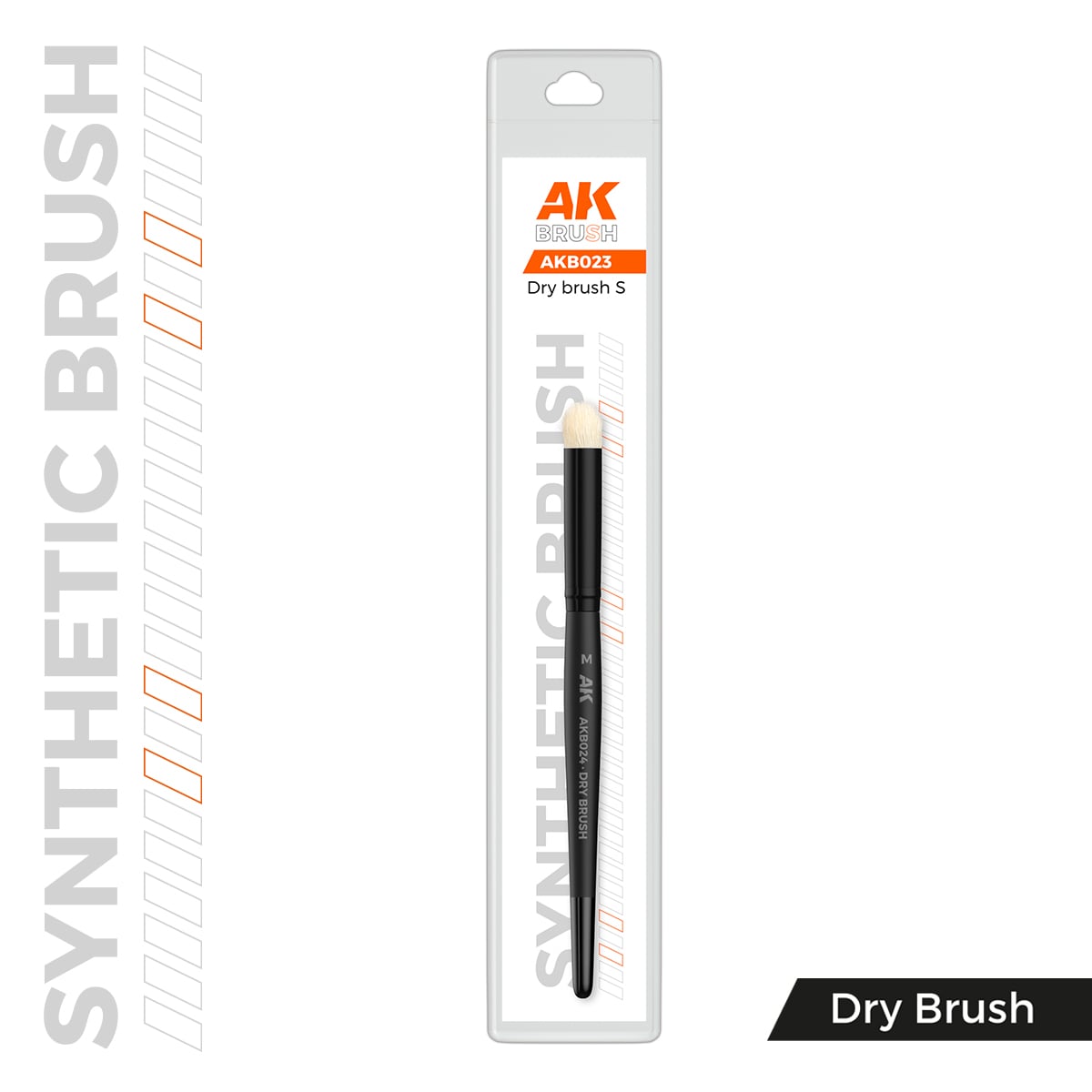 AK Interactive Synthetic Dry Brush S AKB023