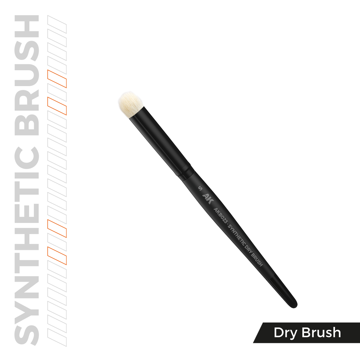 AK Interactive Synthetic Dry Brush S AKB023