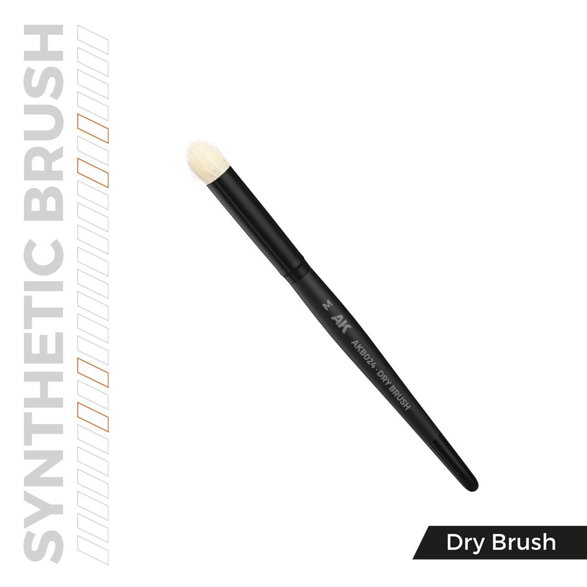 AK Interactive Synthetic Dry Brush M AKB024