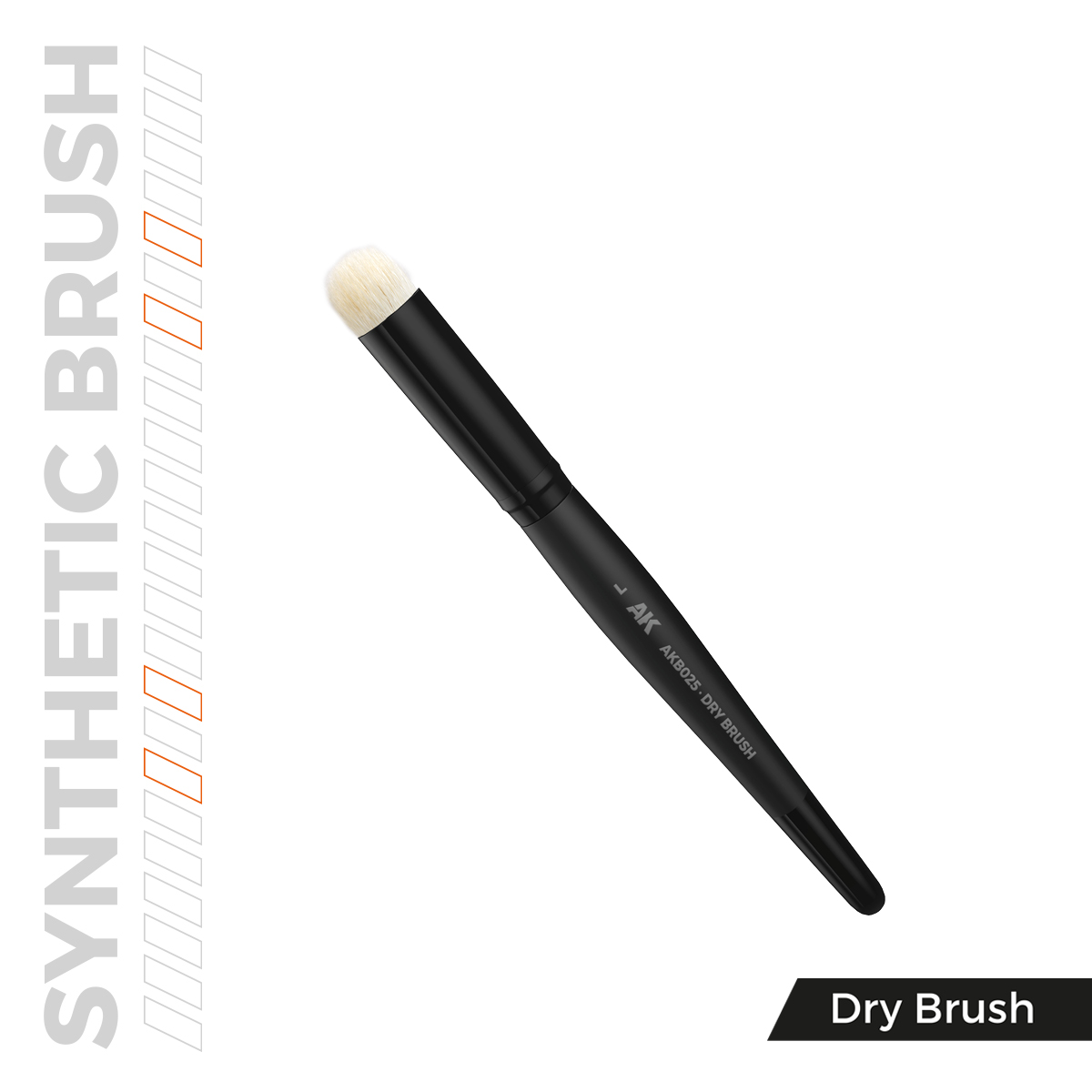 AK Interactive Synthetic Dry Brush L AKB025