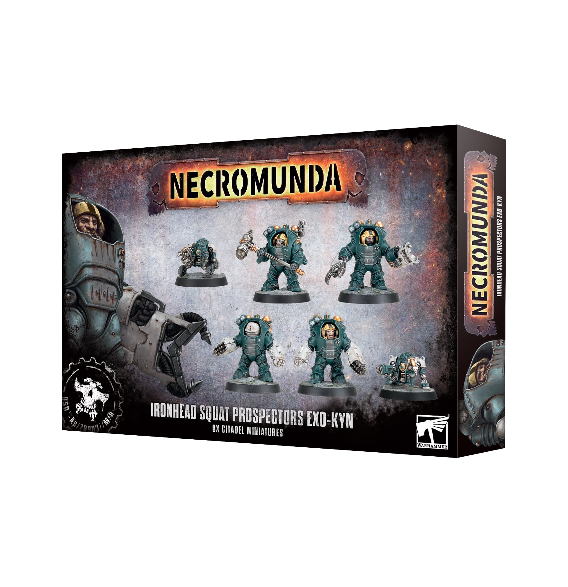 Necromunda The Ironhead Squat Prospectors Exo-Kyn 301-52