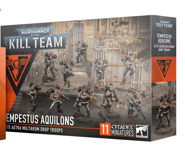 Warhammer 40000 Kill Team Tempestus Aquilons Elite Astra Militarum Drop Troops 130-52