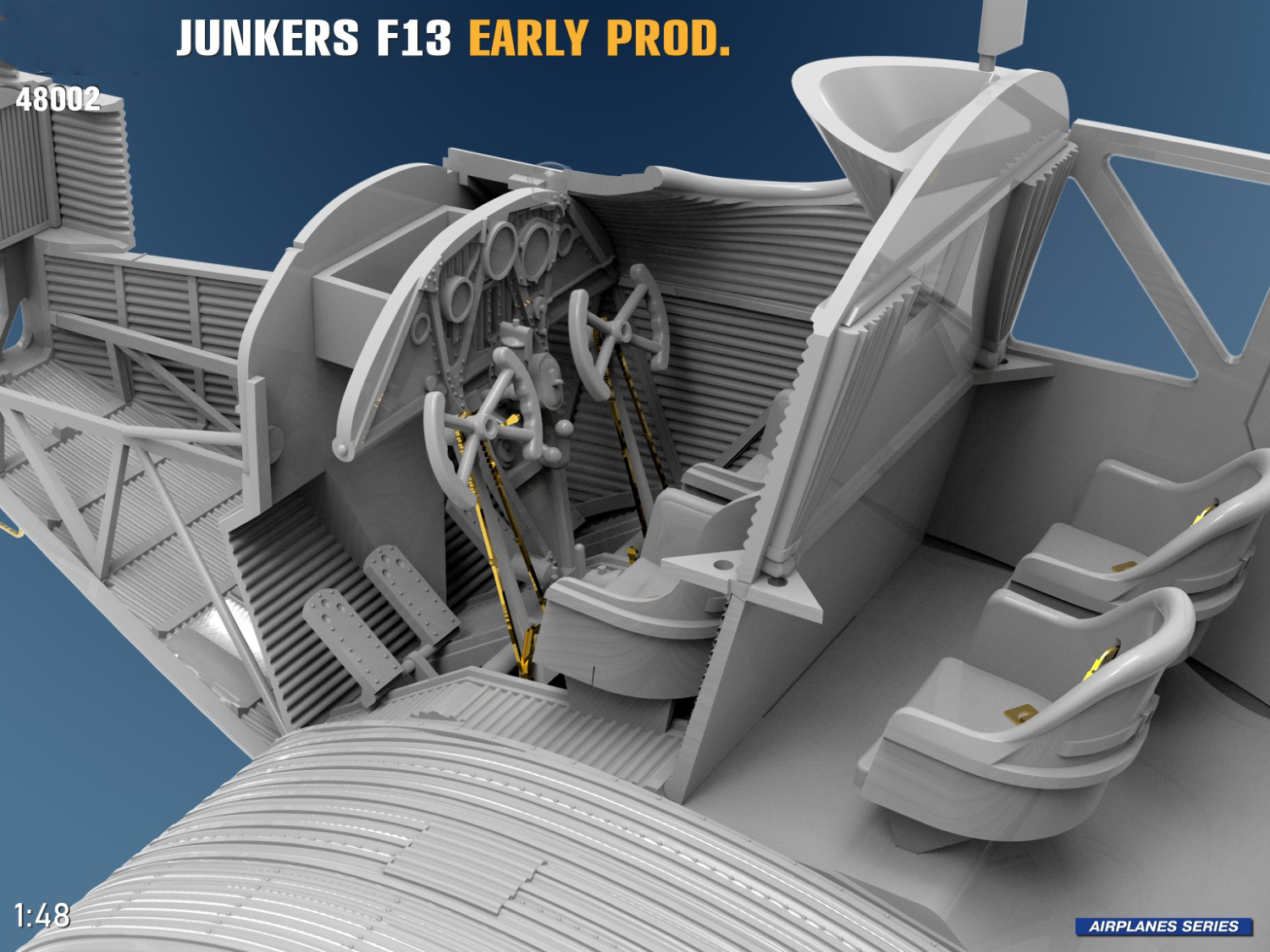 Miniart Junkers F13 Early Production 1/48 Scale 48002