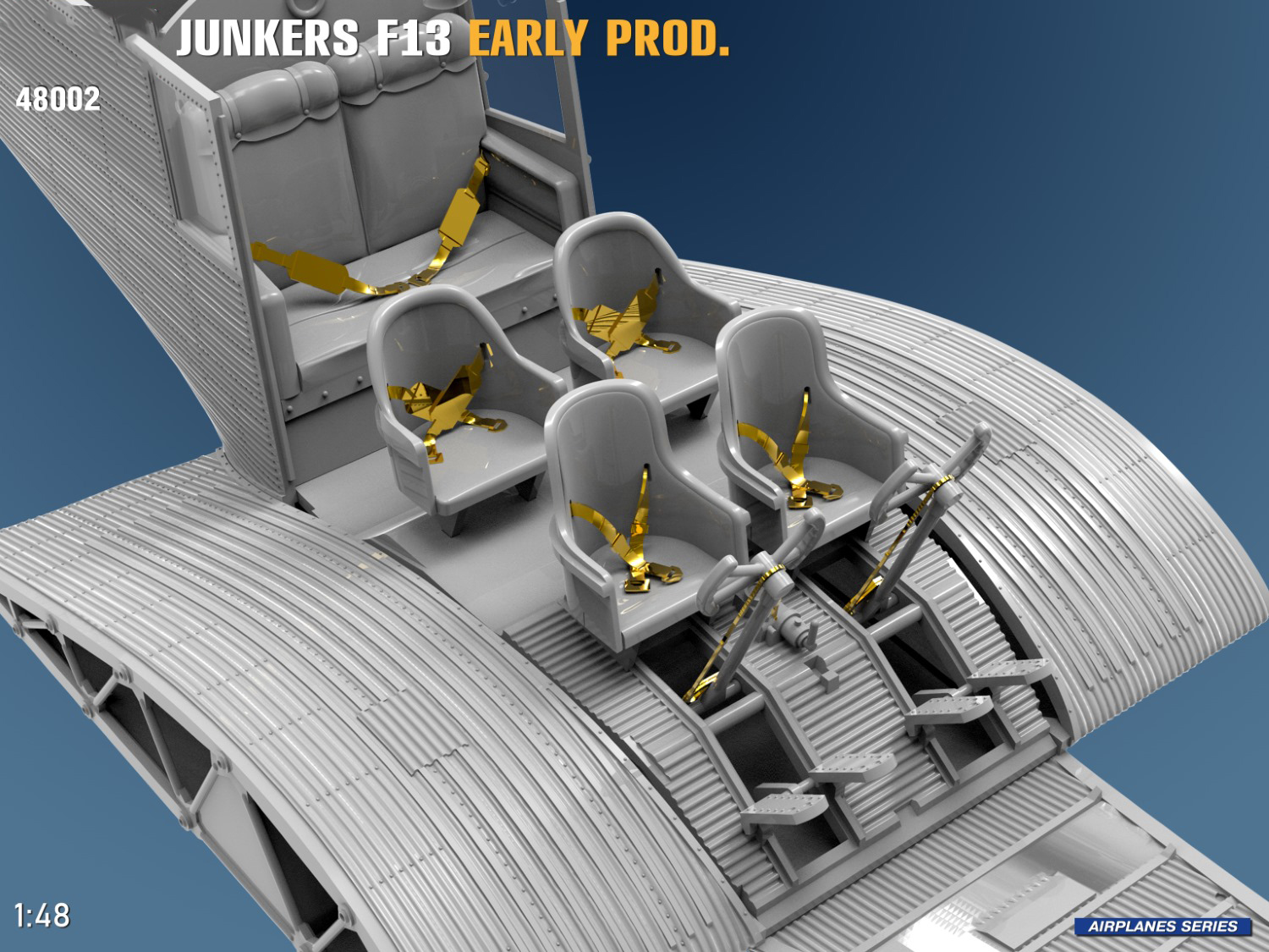 Miniart Junkers F13 Early Production 1/48 Scale 48002