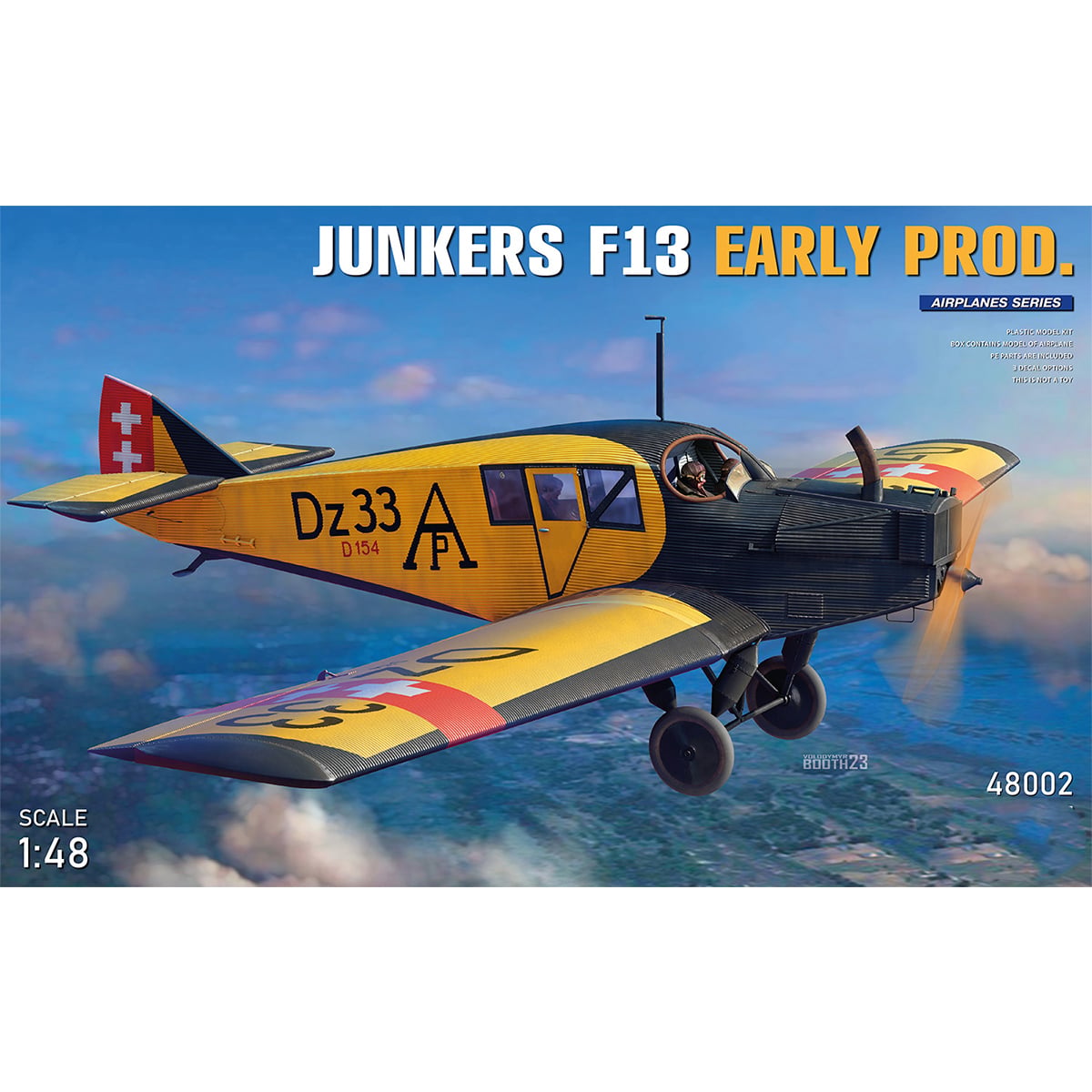 Miniart Junkers F13 Early Production 1/48 Scale 48002