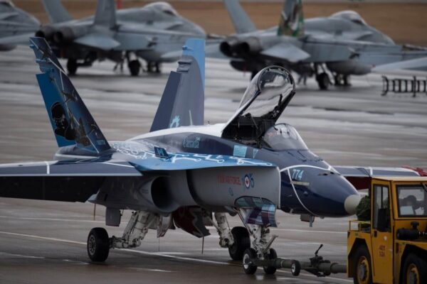 Kinetic Models CF-18 RCAF 100th Paint Scheme 1/48 Scale KIN-KRCAF100