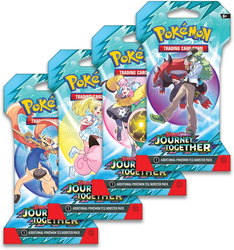 Pokemon SV9 Journey Together Pack Sleeved Pre-Order March 28 2025 