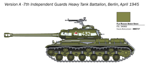 Italeri JS 2 Stain Tank Warlord Games 1/56 Scale 25764