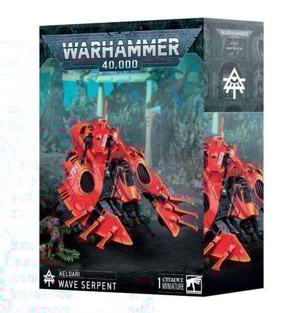 Warhammer 40000 Aeldari Wave Serpent 46-21 Box