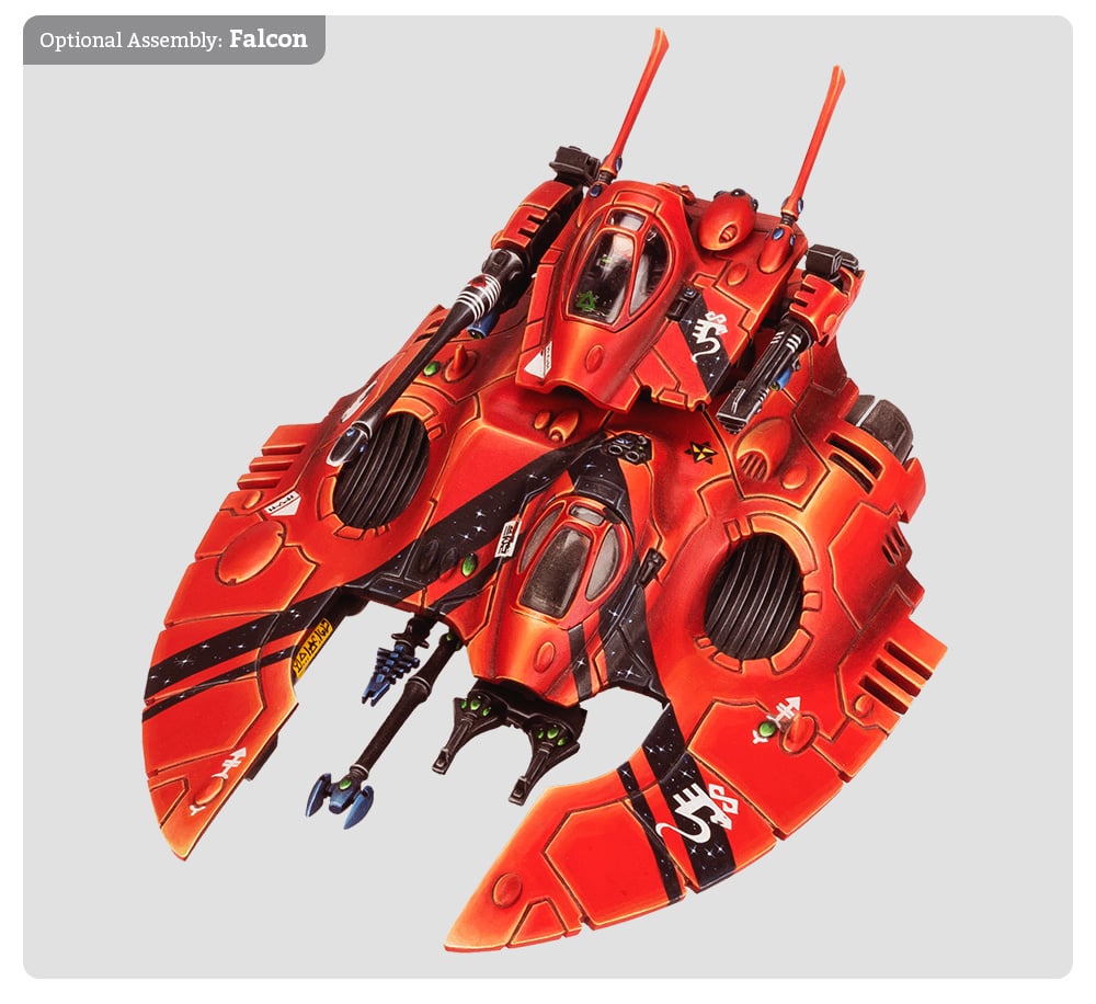 Warhammer 40000 Aeldari Wave Serpent 46-21 • Canada's