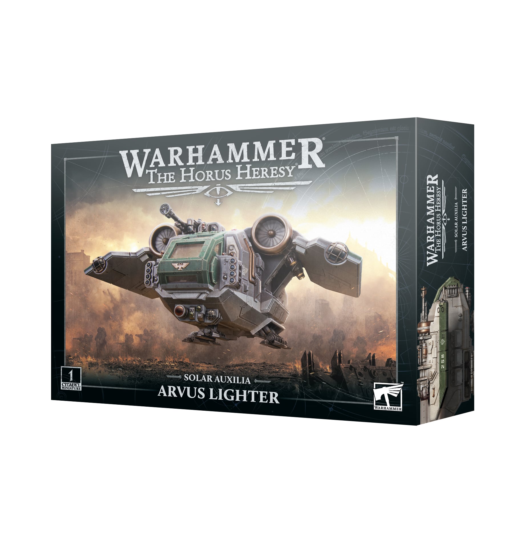 Warhammer The Horus Heresy Solar Auxilia Arvus Lighter 31-106 Box