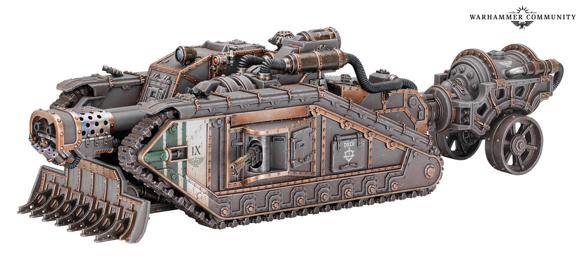 Char Malcador Solar Auxilia - Warhammer 40K Horus Heresy - Figurine Peinte Games Workshop