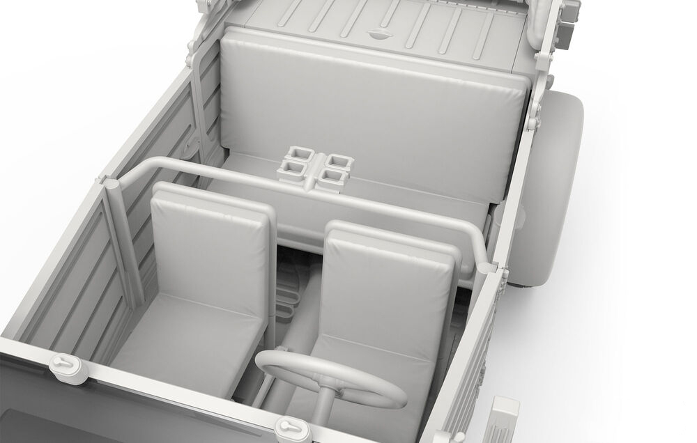 Meng German Pkw.K1 Kubelwagen Type 82 North Africa 1/35 Scale VS-015