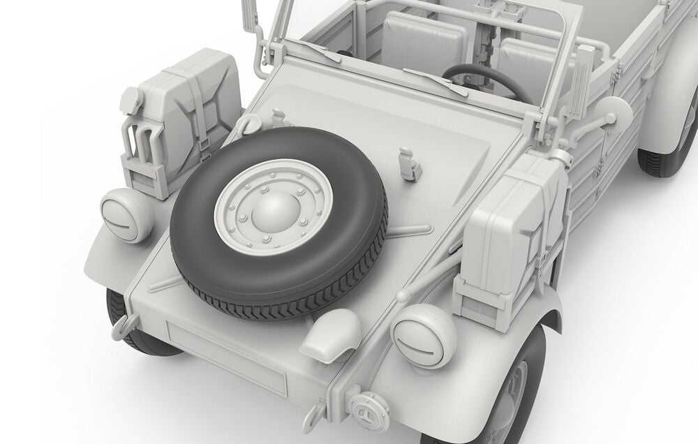 Meng German Pkw.K1 Kubelwagen Type 82 North Africa 1/35 Scale VS-015