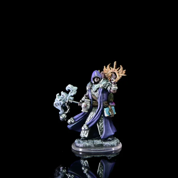 Wizkids D&D Frameworks Unpainted Miniatures Wave 1 Human Cleric Male 75071