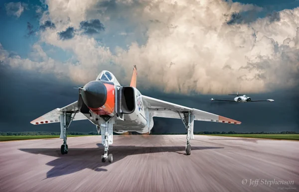 Avro CF-105 Arrow Final Flight Print