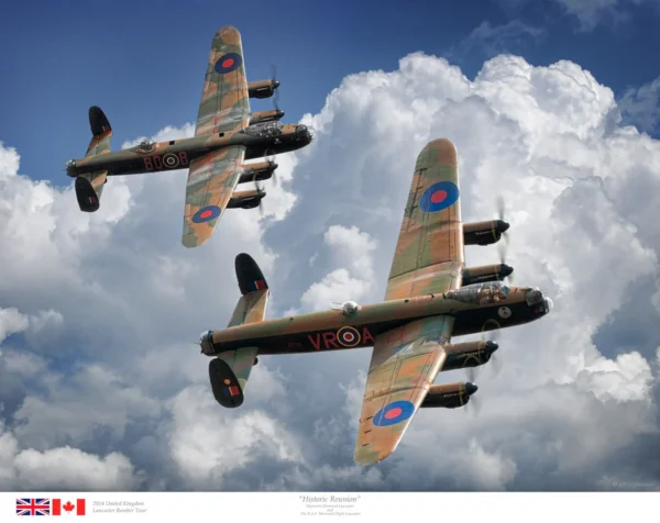 Avro Lancaster Historic Reunion Print