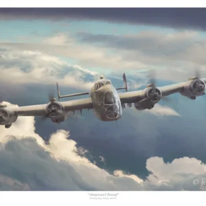Handley Page Halifax Mk.VII Homeward Bound Print