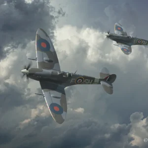 Spitfire Defenders of the Realm Print