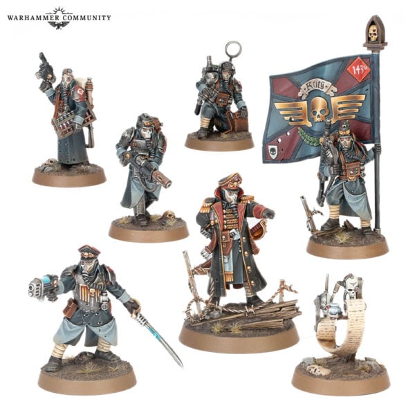Warhammer 40000 Astra Militarium Krieg Command Squad 47-72