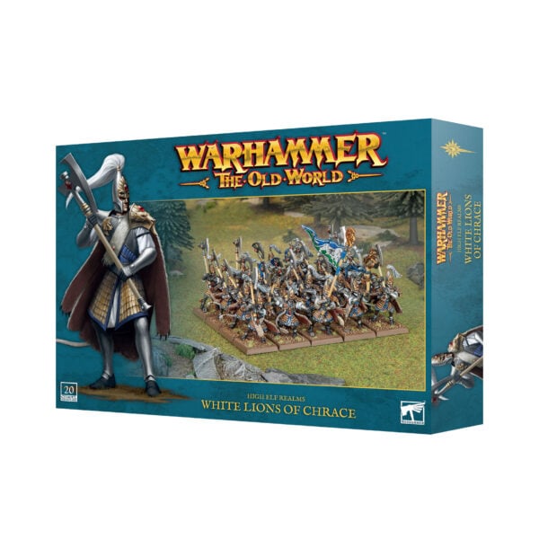 Warhammer The Old World High Elves Realms White Lions of Chrace 13-14 Box