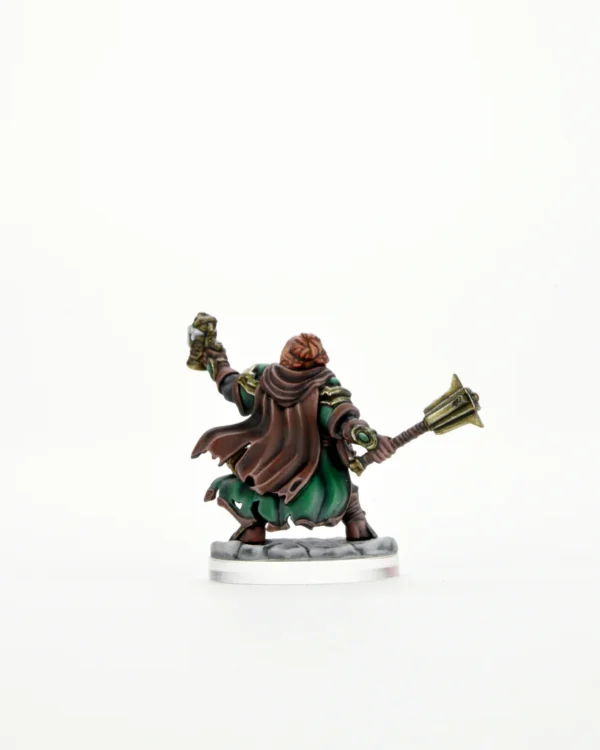 Wizkids D&D Frameworks Unpainted Miniatures Wave 1 Dwarf Cleric Female 75010