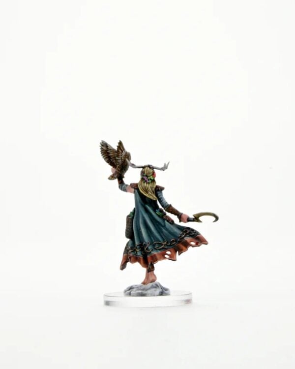Wizkids D&D Frameworks Unpainted Miniatures Wave 1 Dwarf Fighter Male 75036