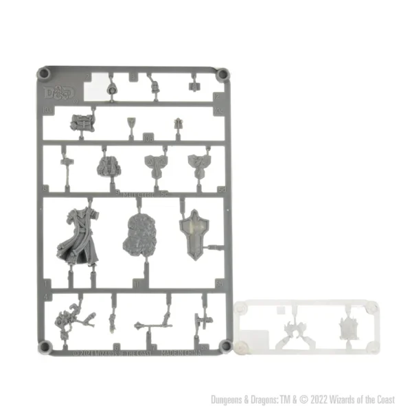 Wizkids D&D Frameworks Unpainted Miniatures Wave 1 Human Cleric Male 75071