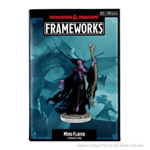 Wizkids D&D Frameworks Unpainted Miniatures Wave 1 Mind Flayer 75042