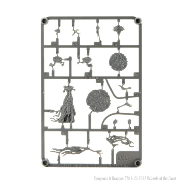 Wizkids D&D Frameworks Unpainted Miniatures Wave 1 Mind Flayer 75042