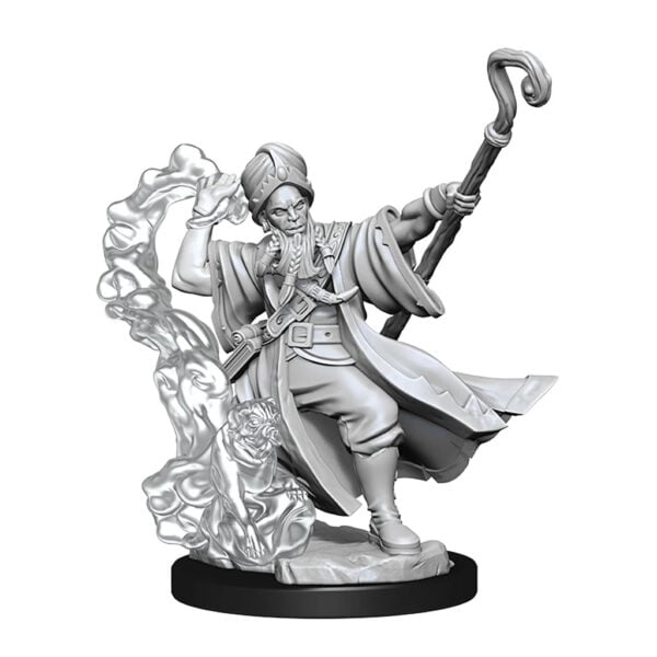 Wizkids D&D Frameworks Unpainted Miniatures Wave 1 Human Wizard Male 75030