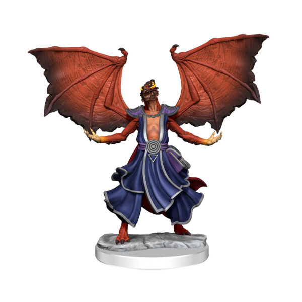 Wizkids D&D Frameworks Unpainted Miniatures Wave 1 Dragonborn Sorcerer Female 75035