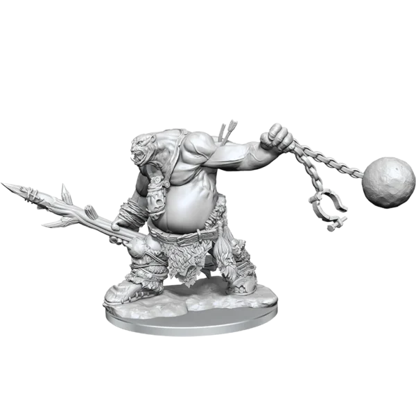 Wizkids D&D Frameworks Unpainted Miniatures Wave 1 Ogre 75057